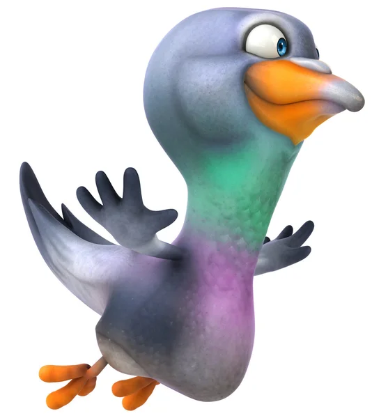 Fun pigeon — Stock Photo, Image