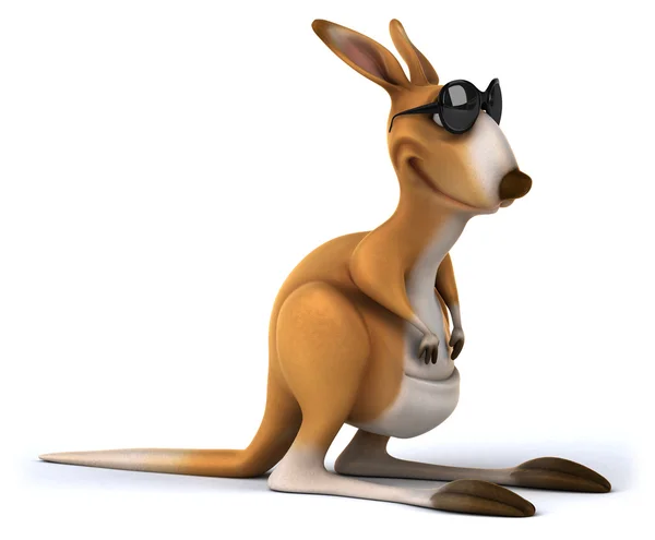 Веселый кенгуру — стоковое фото