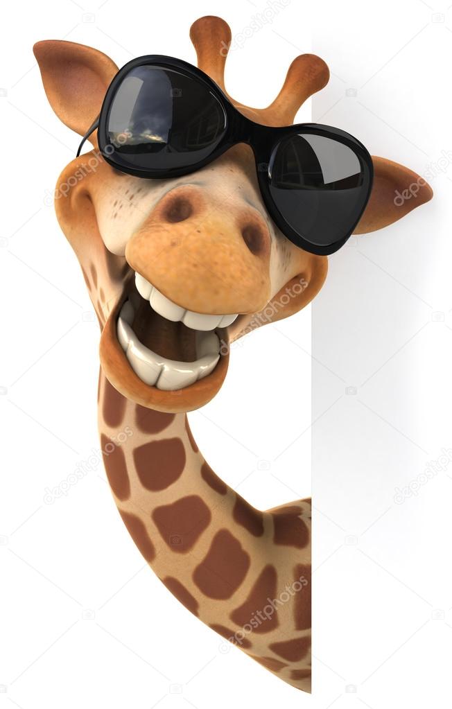 Giraffewith Glasses Giraffewith Glasses