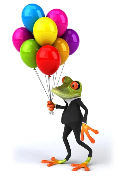 Fun frog — Stock Photo, Image