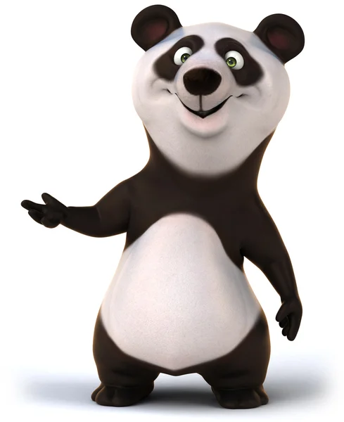 Χαρούμενος panda 3d — Φωτογραφία Αρχείου