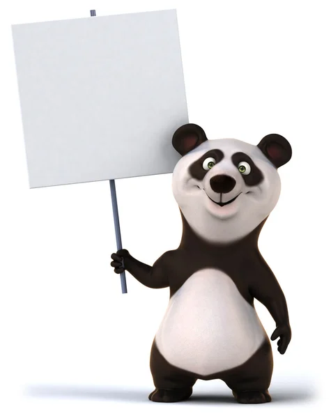 Buon panda 3d — Foto Stock