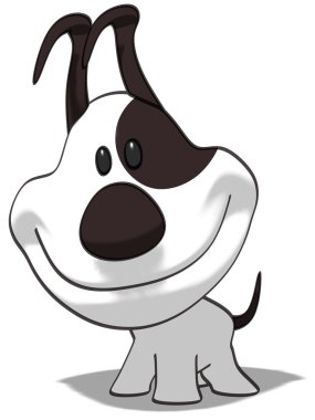 eğlenceli bir köpek