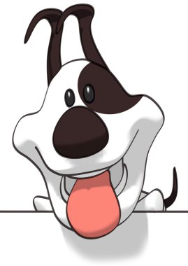 eğlenceli bir köpek
