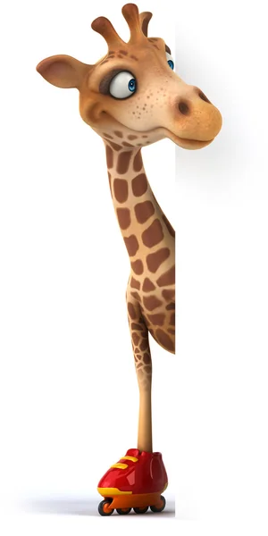 Spaßgiraffe — Stockfoto