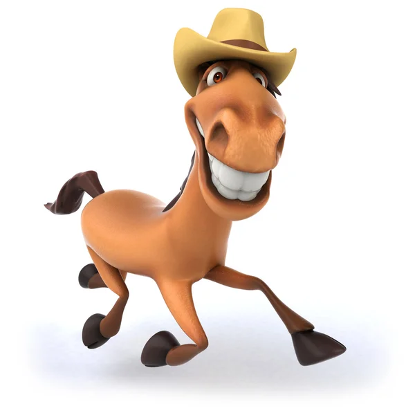 Fun horse — Stock Photo, Image