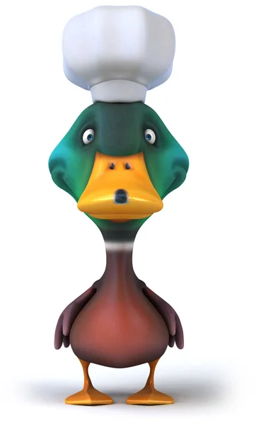 Eğlenceli bir ördek — Stok fotoğraf