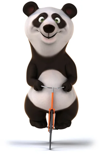 Glücklich panda 3d — Stockfoto