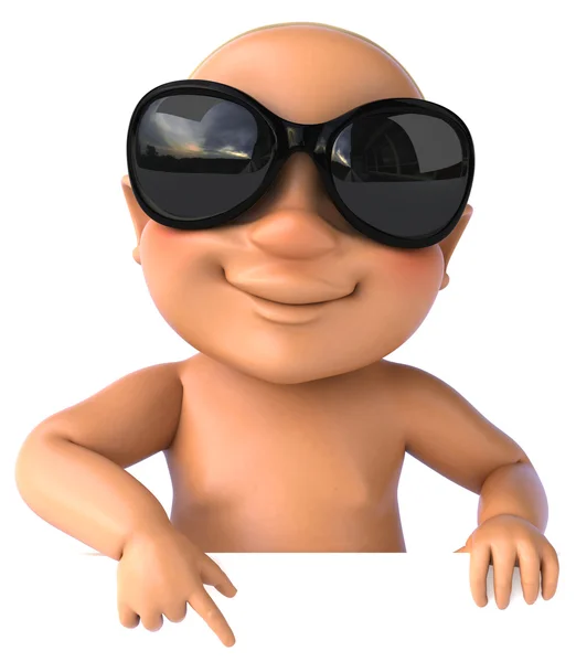 Fun baby — Stock Photo, Image