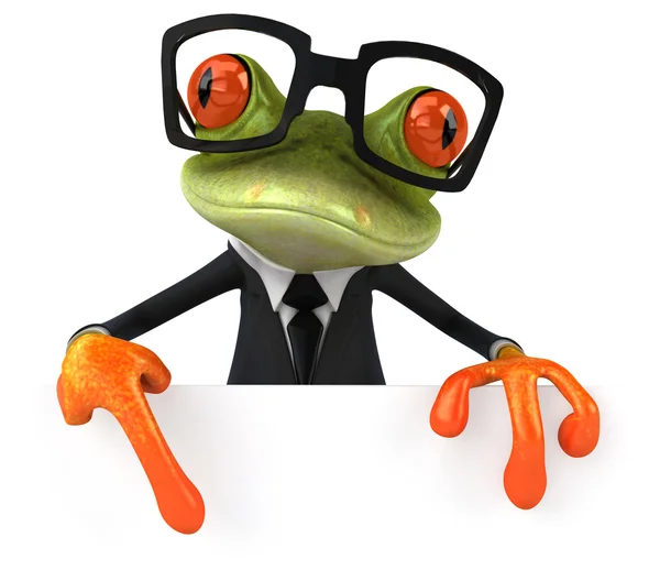 Fun frog — Stock Photo, Image