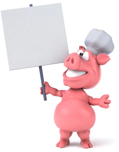 Chef cerdo —  Fotos de Stock
