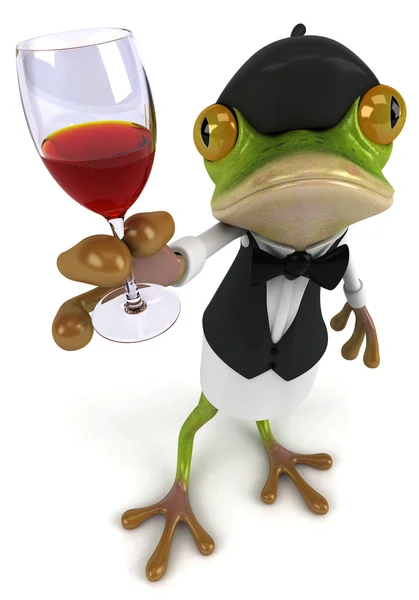 French frog — Stock Photo, Image