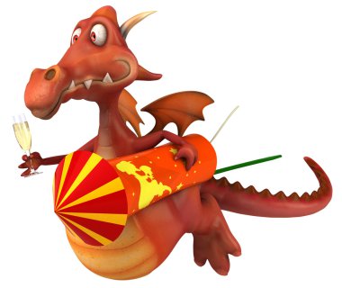 sárkány és a tűzijáték