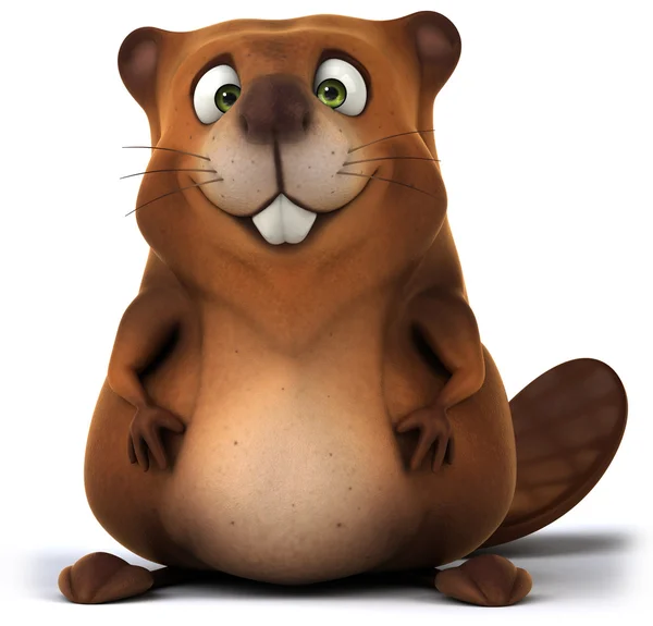 Funny Beaver — Stock Photo, Image