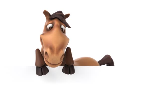 Cheval avec un signe vierge 
