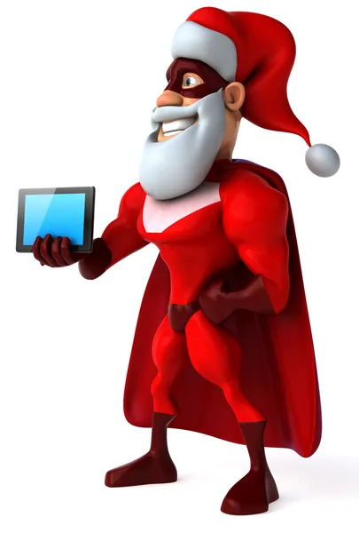 Super Babbo Natale — Foto Stock