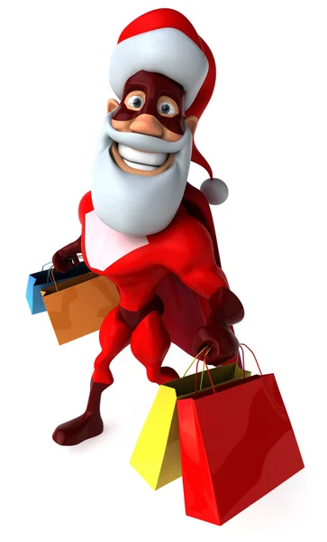 Super Santa Claus — Stockfoto