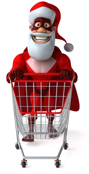 Súper Papá Noel — Foto de Stock