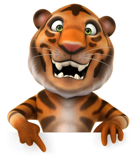 Fun tiger — Stock Photo, Image