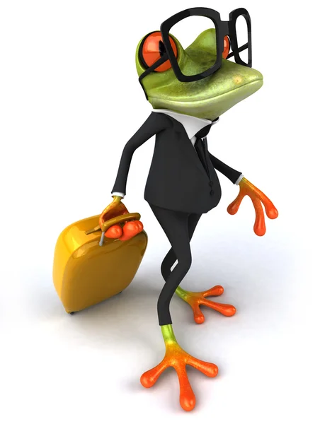 Business frog — Stock Photo, Image