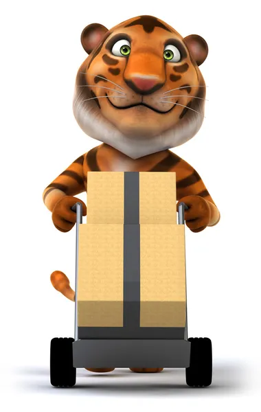 Fun tiger — Stock Photo, Image