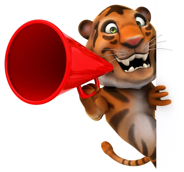 Fun tiger — Stock Photo, Image