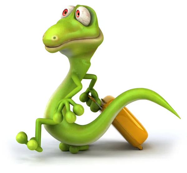 Fun lizard — Stock Photo, Image