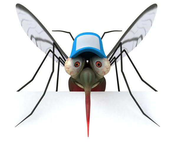 Fun mosquito — Stock Photo, Image