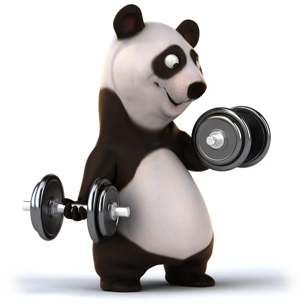 Zábava panda — Stock fotografie