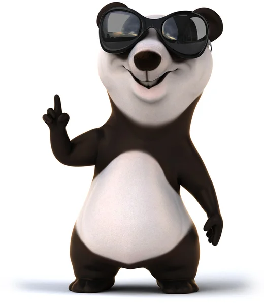 Gøy panda – stockfoto