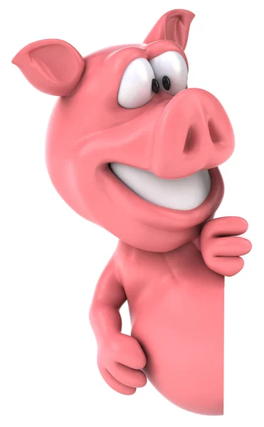 豚を楽しい — ストック写真