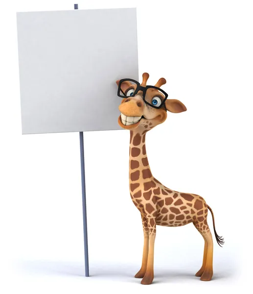 Leuke giraffe — Stockfoto