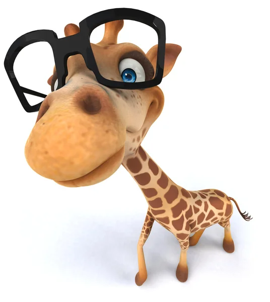 Spaßgiraffe — Stockfoto