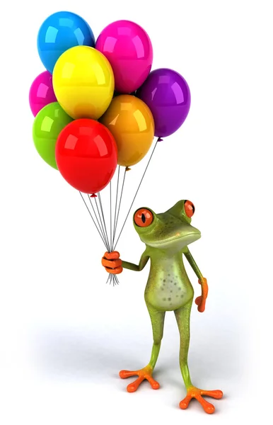 Fun frog — Stock Photo, Image