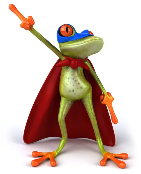 Super frog — Stock Photo, Image