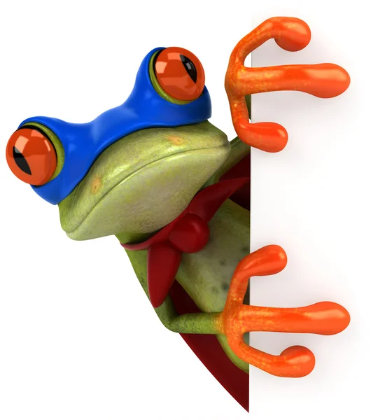 Super frog — Stock Photo, Image