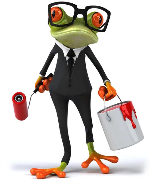 Business frog — Stock Photo, Image