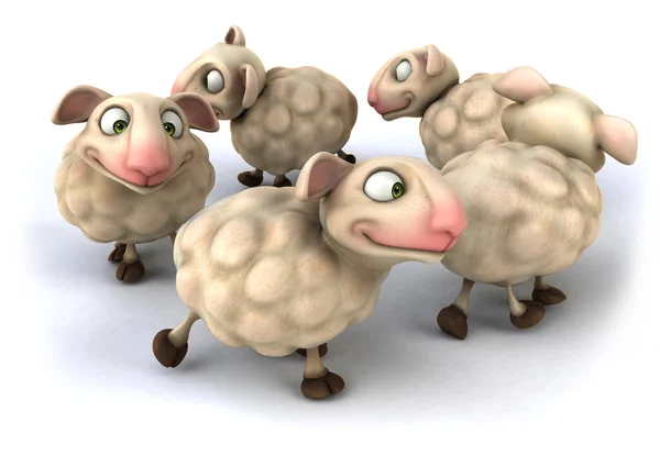 Fun Sheep — Stock Photo, Image