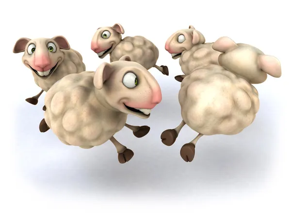 Fun Sheep — Stock Photo, Image