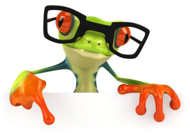Kurbağa ve gözlük
