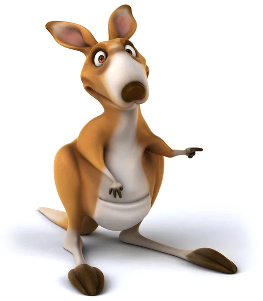 Fun kangaroo — Stock Photo, Image