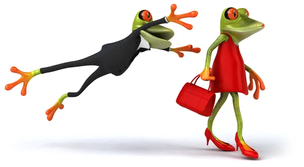 Sexy frog — Stock Photo, Image