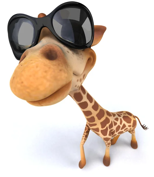 Spaßgiraffe — Stockfoto