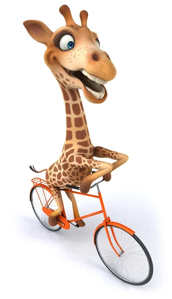 Giraffa divertente — Foto Stock