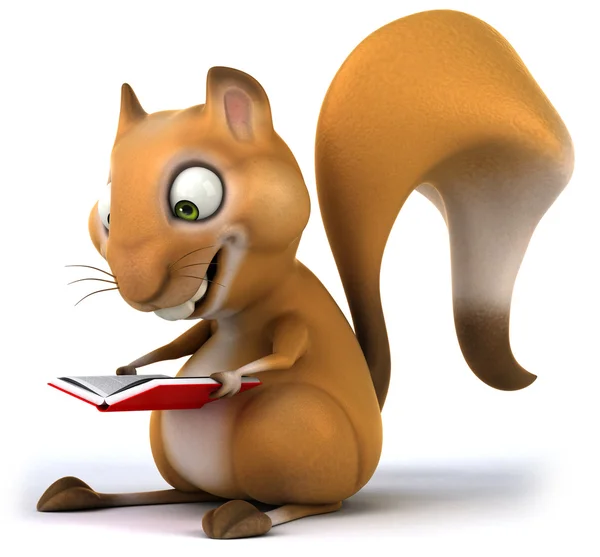 Zabawa wiewiórka — Zdjęcie stockowe