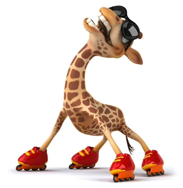 Fun giraffe — Stock Photo, Image