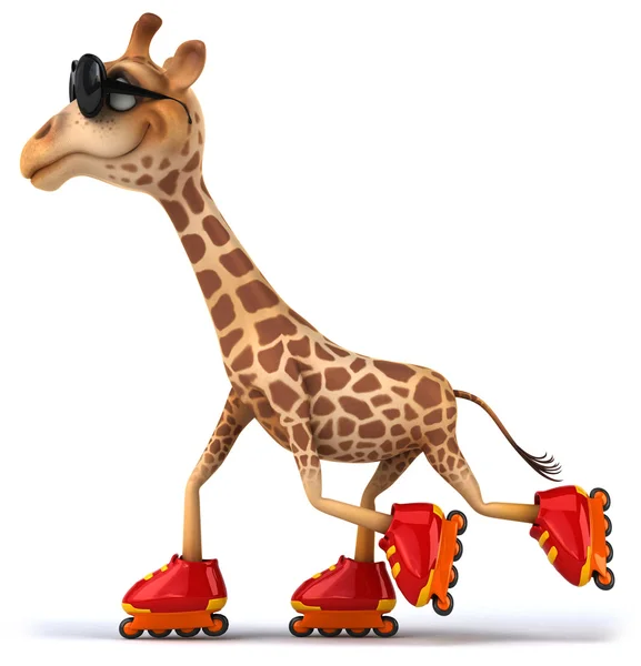 Spaßgiraffe — Stockfoto