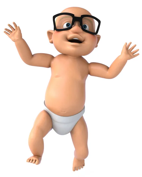 Fun baby — Stock Photo, Image