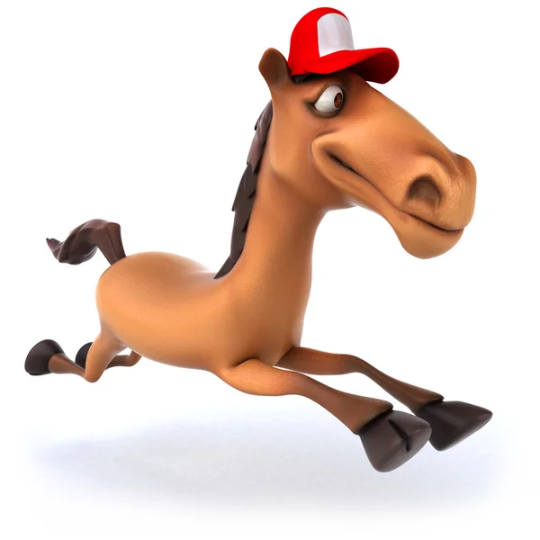 Fun horse — Stock Photo, Image