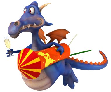 sárkány és a tűzijáték